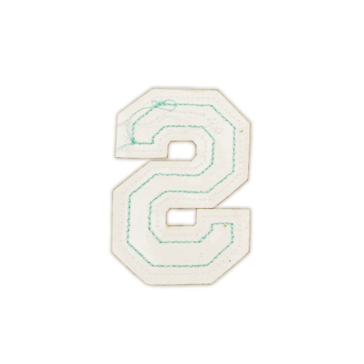 PATCH LETTER S, veľké písmo, azúrová, trblietavá aplikácia