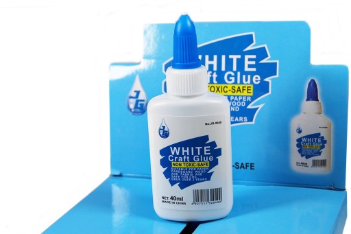 BIELE UNIVERZÁLNE ŠKOLSKÉ LEPIDLO TEKUTÉ 40ml