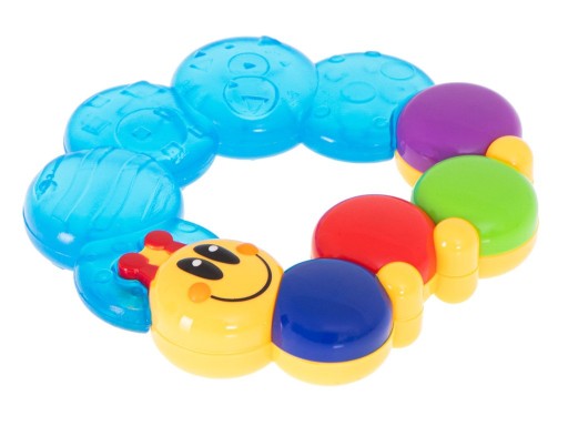 Hrkálka na hryzátko HOLA baby Caterpillar