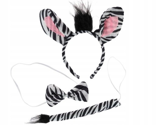 RUKA NA CHVOST, MOTÝLIK, ZEBRA OUTFIT, AKČNÉ ŠATY