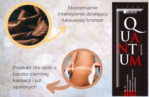 ASTHER QUANTUM SILNÉ MEGA SILNÉ BRONZEROVÉ OPAĽOVANIE