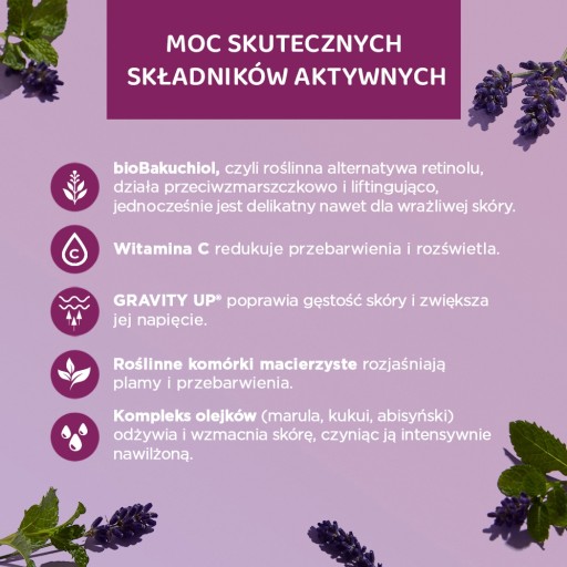 Eveline Cosmetics Bio Bakuchiol krém na tvár 80+