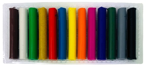 ASTRA SCHOOL PLASTICINE ELASTIC 13 ŽIVÝCH FARIEB vrátane ZLATÉHO