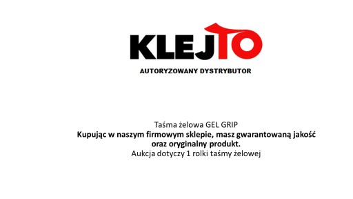 Gélová páska hrúbky 25mm/3m. 0,5 mm GEL GRIP