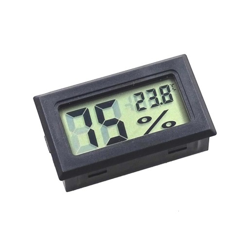 Montážny teplomer do auta + vlhkomer -50+70°C