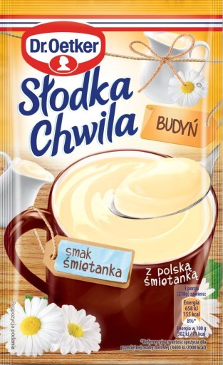 DR. Oetker Słodka Chwila Krémový puding 2 x 43 g