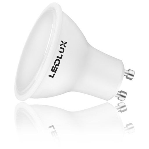 LED žiarovka GU10 4,5W = 45W SMD 3000K teplá Premium LEDLUX nebliká