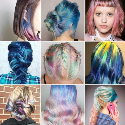 CHALK NA FARBANIE VLASOV Umývateľné pre deti Zvýrazňuje HAIR STYLING