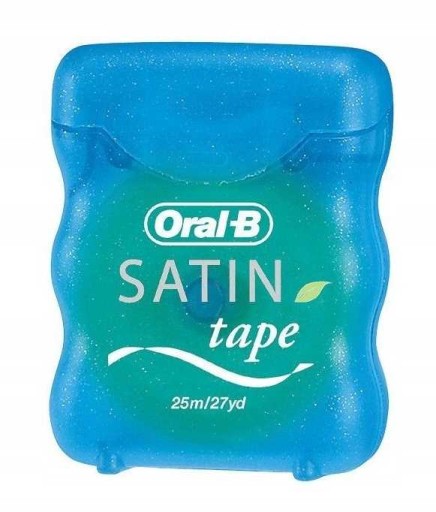 ORAL-B SATÉNOVÁ PÁSKA MINT DENTAL niťovka, vystužená, 25m