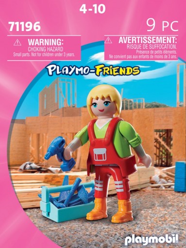 PLAYMOBIL 71196 Dámsky údržbár