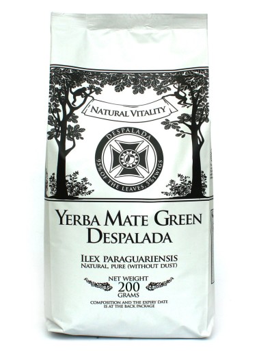 Yerba Mate Zelená Despalada sin palo - 200 g 0,2 kg