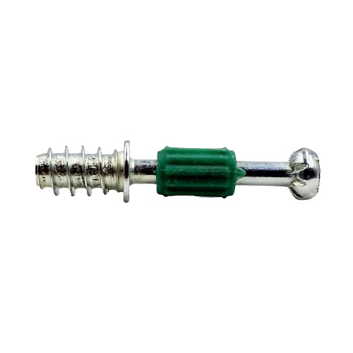 50x Excentrický nábytkový konektor + 18mm plochý kolík