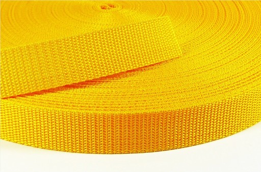 Kožený remienok 20 mm 2 cm ŽLTÝ
