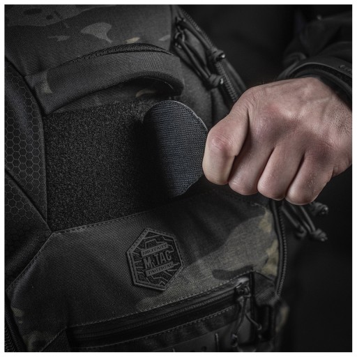 3D PRILBA OPERÁTORA LEBENÁ PATCH FAST PVC M-TAC ČIERNA