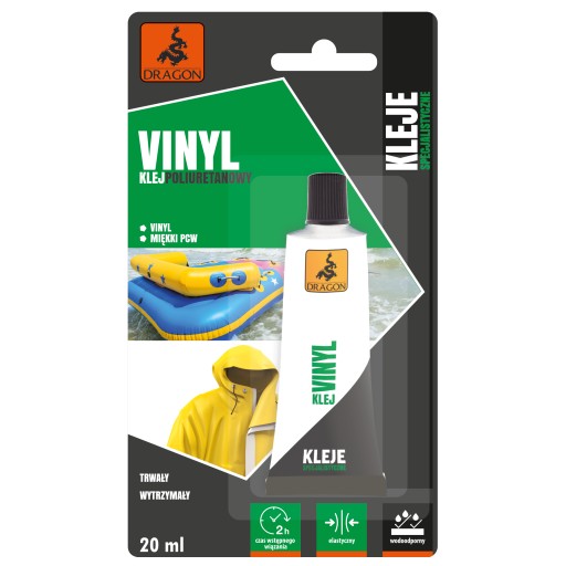Polyuretánové lepidlo na PVC vinyl 20 ml Dragon