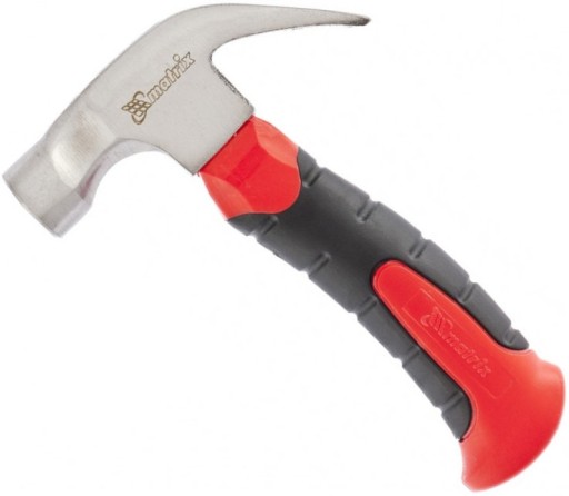 Mini kladivo na vyťahovanie klincov s tesárskym magnetom, 250 g