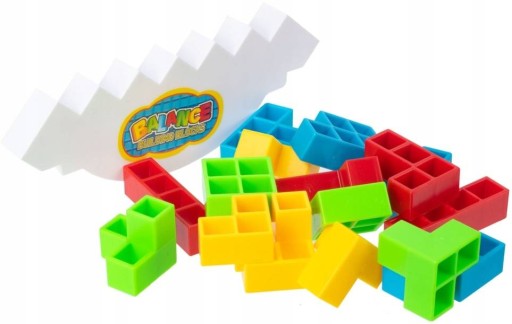 Tetris Blocks Balancing Puzzle Rodinná hra
