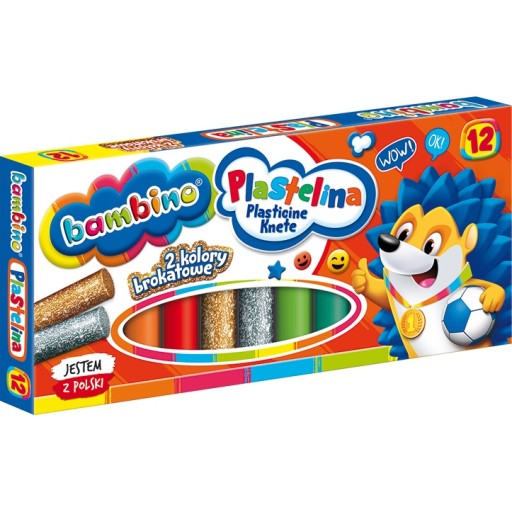 PLASTICINA 12 FAREB BAMBINO ST.MAJEWSKI 59032350