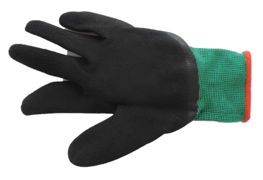 OCHRANNÉ PRACOVNÉ RUKAVICE, PENOVÝ LATEX, veľkosť 8