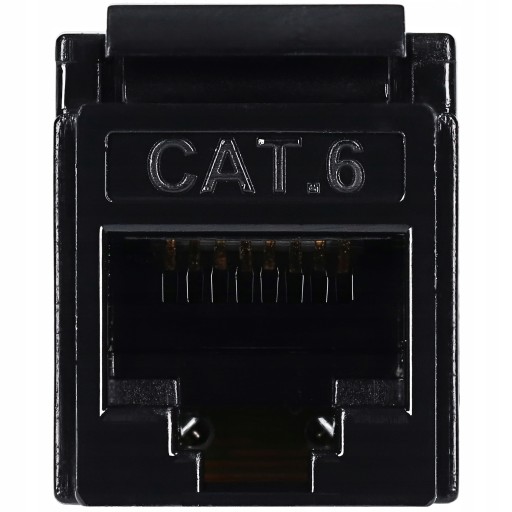 Keystone LAN RJ-45 CAT.6 modul, čierny