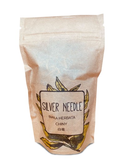 Strieborná ihla Baihao Yinzhen biely čaj NEEDLE 25