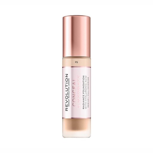 REVOLUTION Conceal & Hydrate Foundation No. F5 Hydratačný základ 23 ml