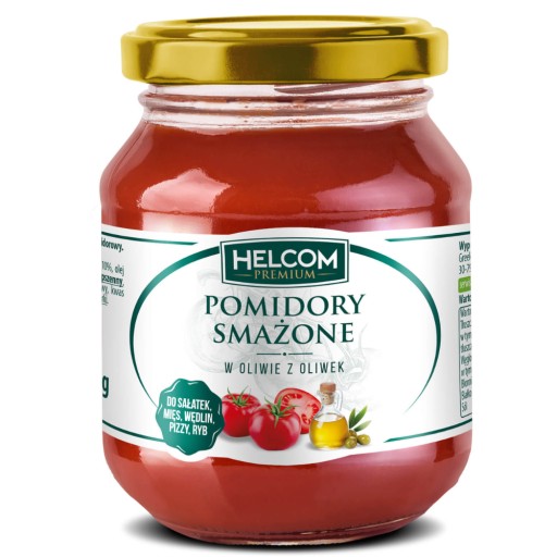 Paradajky vyprážané na olivovom oleji Helcom Premium 300g