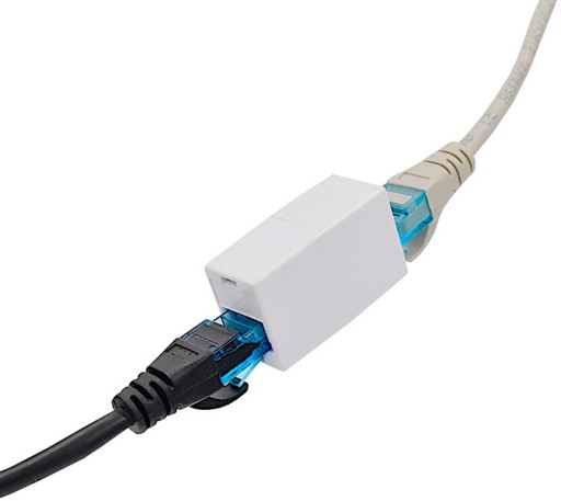 ADAPTÉROVÝ KONEKTOR RJ45 RJ-45 CAT5E 8P8C