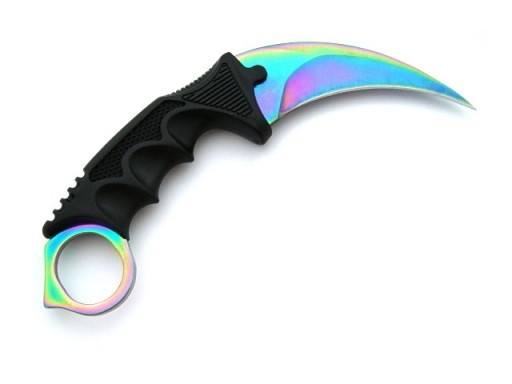 INDONESIA KARAMBIT Nôž RAINBOW CAW CSGO 19 cm