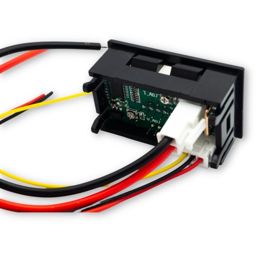 Voltmeter Ampérmeter Panel DC 0-100V 0-10A 2v1 Batéria Displej