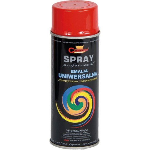 Farba červená RAL 3000, sprej 400ml