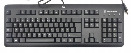USB KLÁVESNICA HP SK-2027 QWERTY ČÍTAČKA