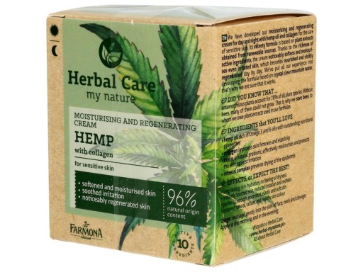Farmona Herbal Care Konopný krém na tvár 50 ml