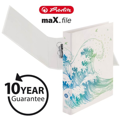 Zakladač A4 4cm max.pilník 40mm GREENline HERLITZ