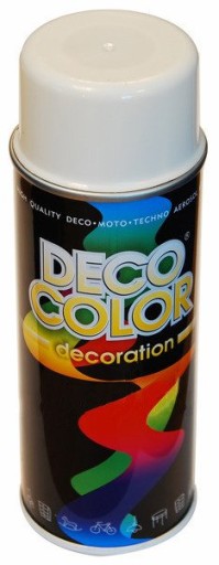 Biely lak v spreji 400 ml Deco Color
