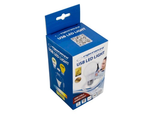 ELL170 LED žiarovka 5W 3000K napájaná z USB portu