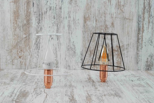 medený pavúk LOFT držiak LED žiarovky