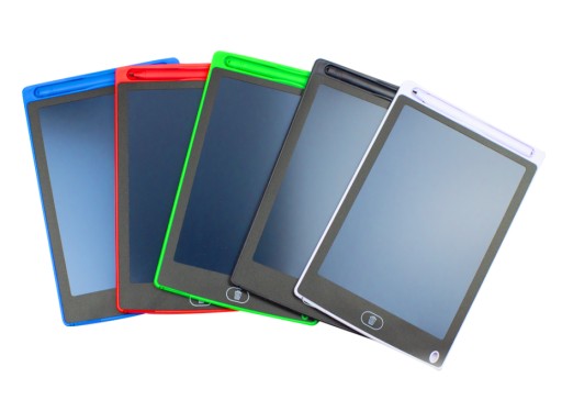 VEĽKÝ GRAFICKÝ TABLET KRESLENIE A PÍSANIE 8,5'' dotykové pero PRE DETI