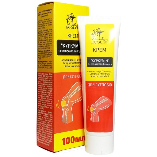 EKOLEK TELOVÝ KRÉM S EXTRAKTOM KURKUMY 100ML