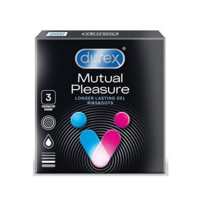 Kondómy DUREX Mutual Pleasure, 3 kusy