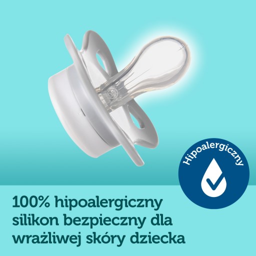 CANPOL cumlík SYMETRICKÝ SILIKÓN MINI 0-2M 2KS