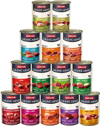 ANIMONDA Grancarno ADULT Hovädzie a morčacie mäso 400g