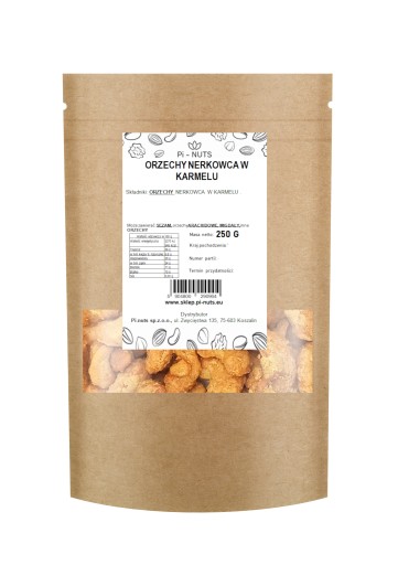 CELÉ KŠU ORIEŠKY V KARAMELI 250g PI-ORIEŠKY