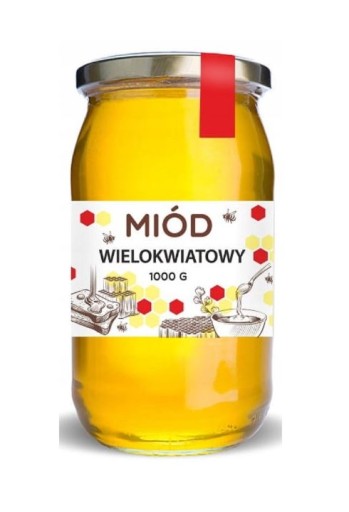 Mazurský med Multikvetový med 1kg