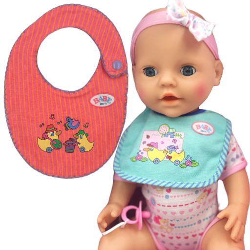 DOPLNKY PRE BABIČKY BABY BORN DOPLNKY 2 BALENIE ZAPF RUŽOVÉ S PRÚŽKAMI
