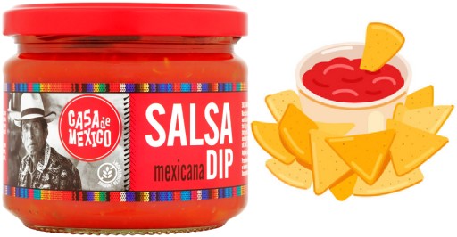 MEXIKO ZELENINOVÁ SALSA 315g Casa de Mexico