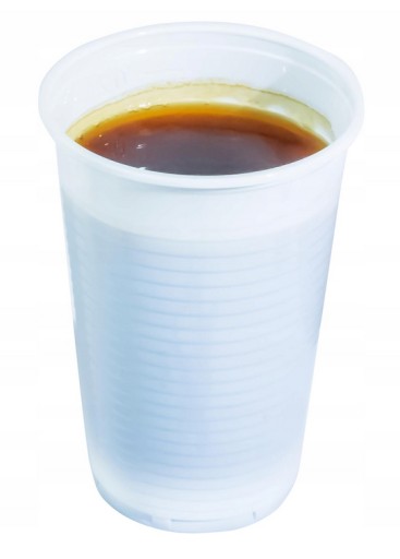 PLASTOVÉ HRNČEKY 200ml biely pohár na pitie 100 ks