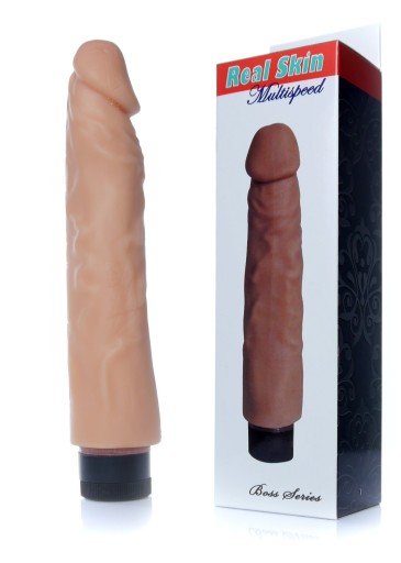 Vibrátor – skutočná koža – blesk (X)