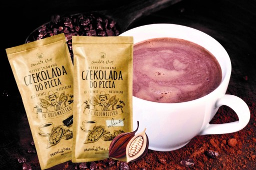 Čokoláda na pitie MLIEKO S KÁVOU 60g Manufaktura