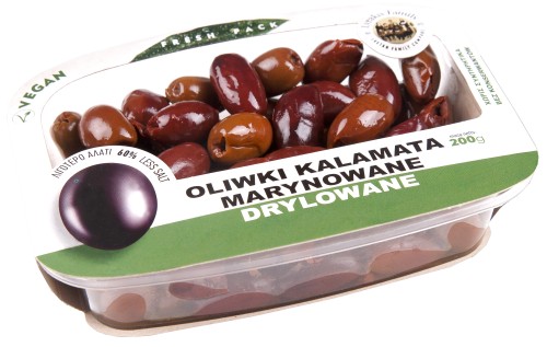 PD Lyrakis olivy kalamata bez kôstok Fresh Pack 200g